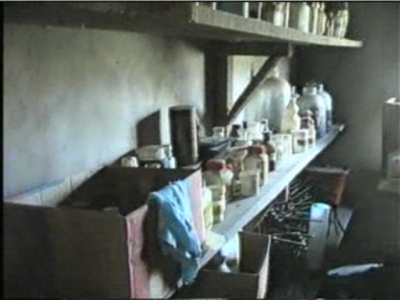 A room where lab outdated materials are being kept